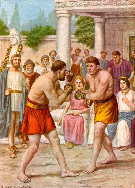 Etruští boxeři od Tancredi Scarpelli
