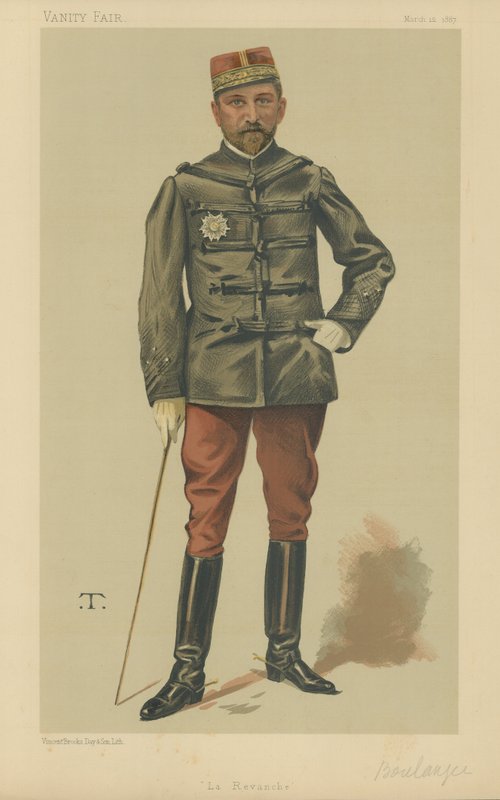 Generál Georges Boulanger od Theobald Chartran