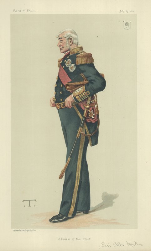 Sir Alexander Milne od Theobald Chartran