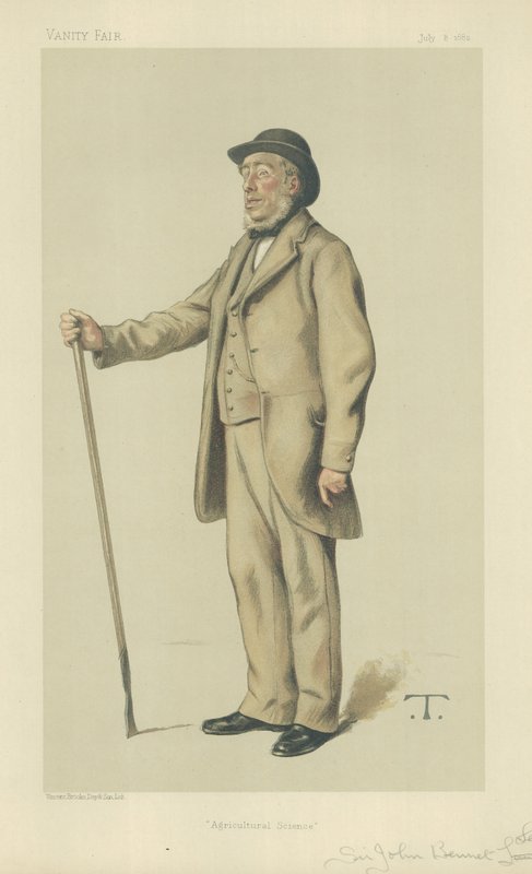 Sir John Bennet Lawes od Theobald Chartran