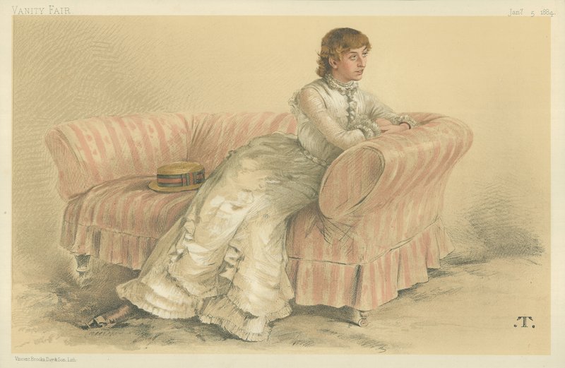 Lady Florence Dixie od Theobald Chartran