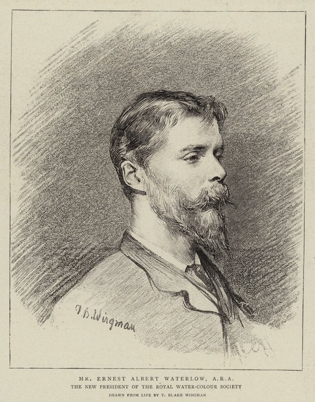 Pan Ernest Albert Waterlow, ARA od Theodore Blake Wirgman