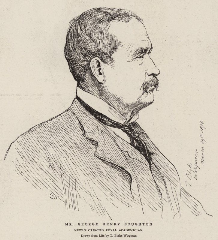 Pan George Henry Boughton od Theodore Blake Wirgman