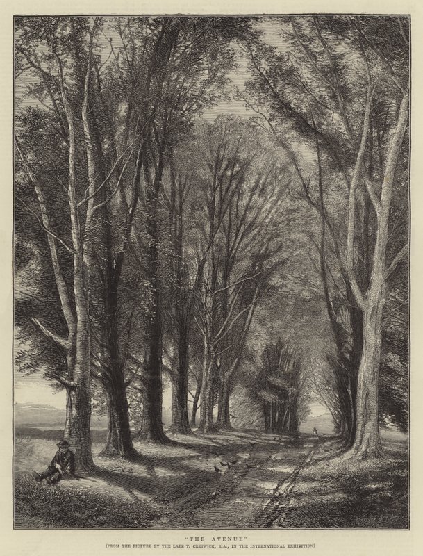 Avenue od Thomas Creswick