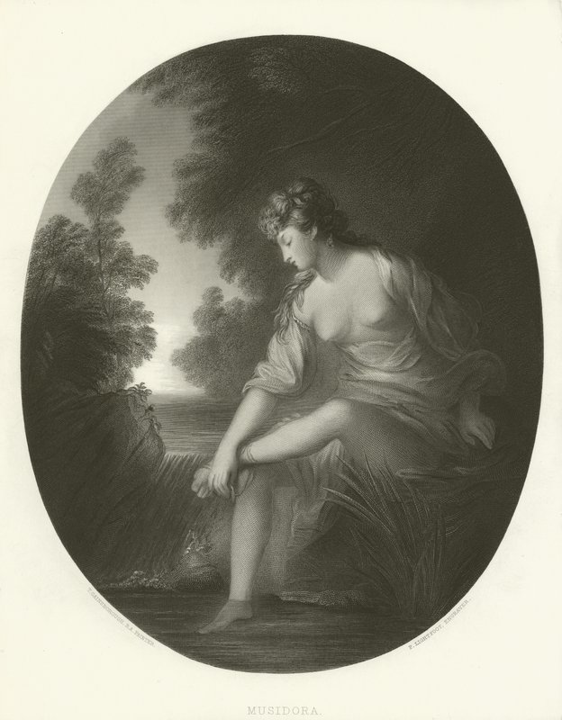 Musidora od Thomas Gainsborough