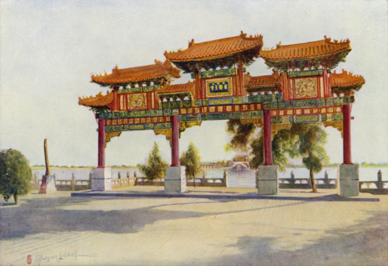 Peking, Grand Pailau, Letní palác od Thomas Hodgson Liddell