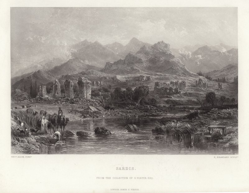 Sarddis od Thomas Allom