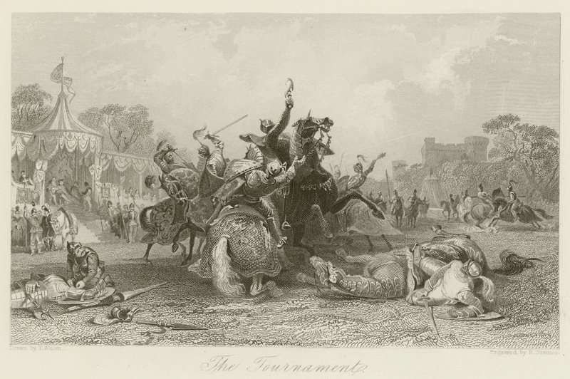 Turnaj od Thomas Allom