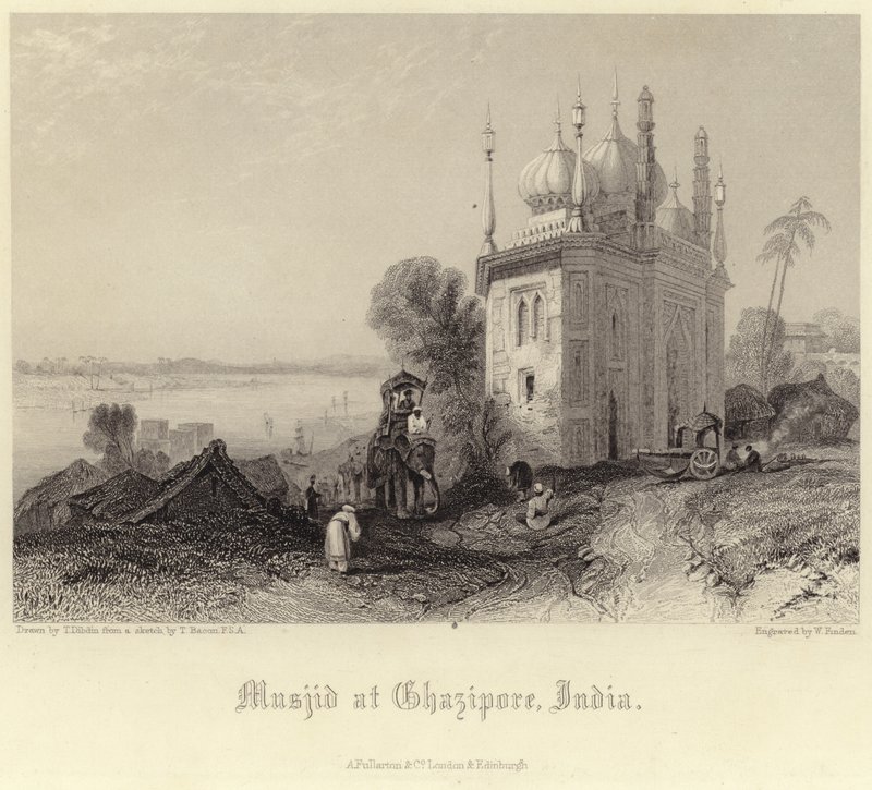 Musjid v Ghazipore od Thomas Colman Dibdin