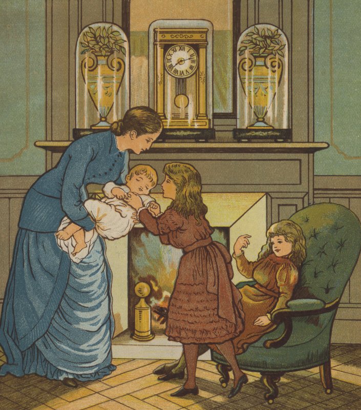Rouen: "dobrou noc" (barva litho) od Thomas Crane