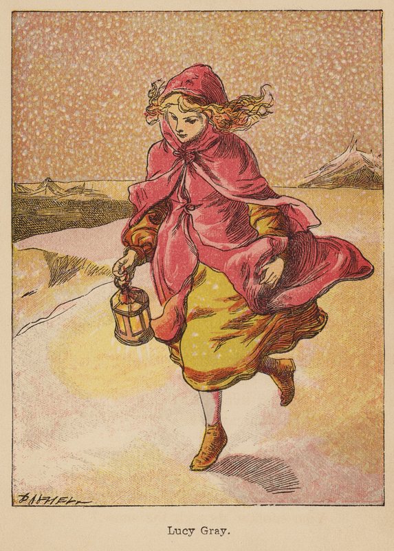 Lucy Gray (kolorovaná rytina) od Thomas Dalziel