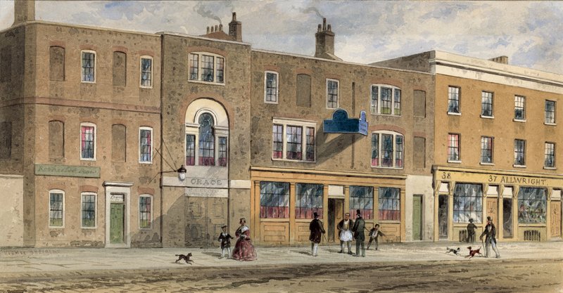 Rochester Row od Thomas Hosmer Shepherd