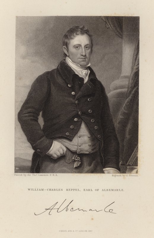 Hrabě z Albemarle od Thomas Lawrence