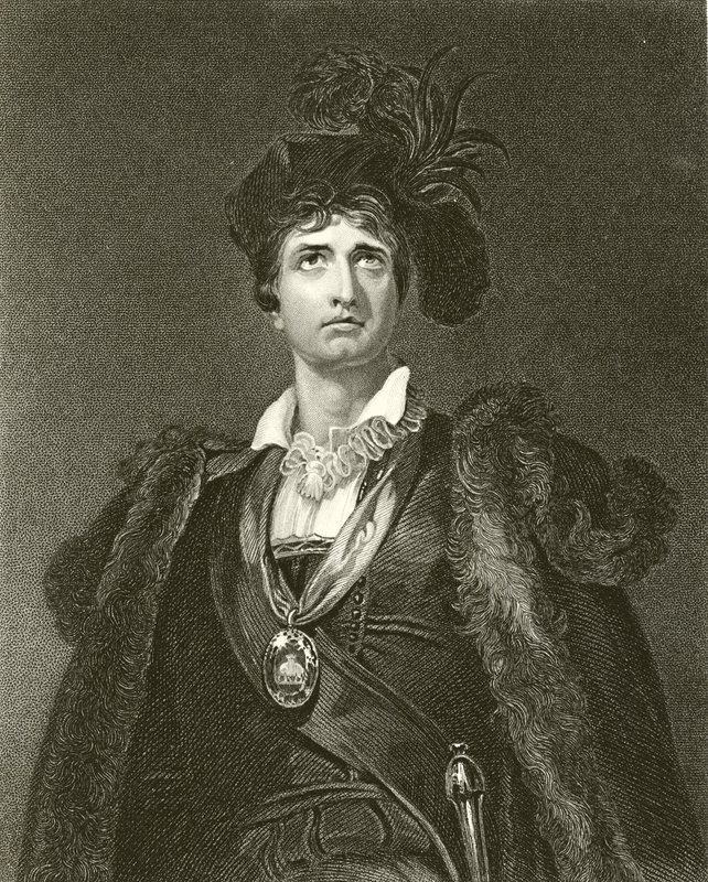 Kemble v postavě Hamleta od Thomas Lawrence