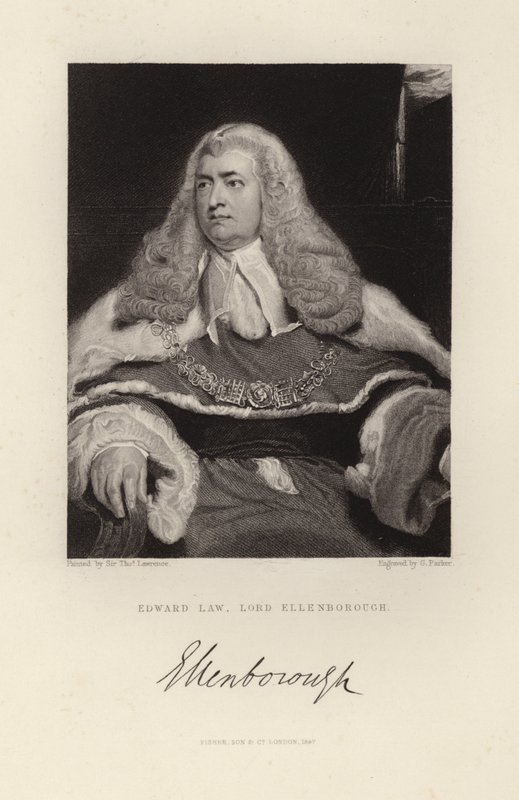 Lord Ellenborough od Thomas Lawrence