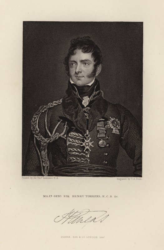 Generálmajor Sir Henry Torrens od Thomas Lawrence