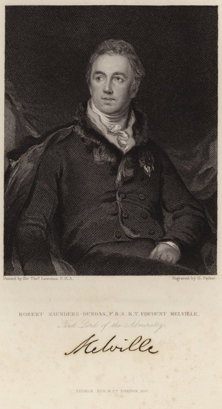Portrét Roberta Saunderse-Dundase od Thomas Lawrence