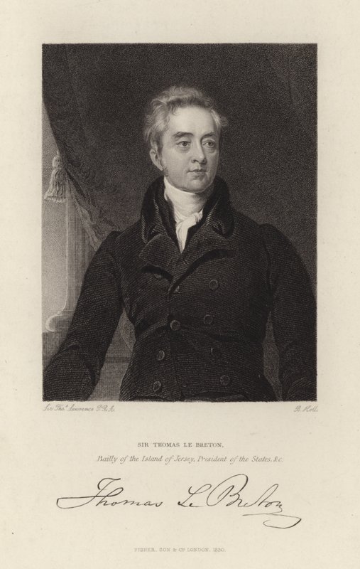 Sir Thomas Le Breton od Thomas Lawrence