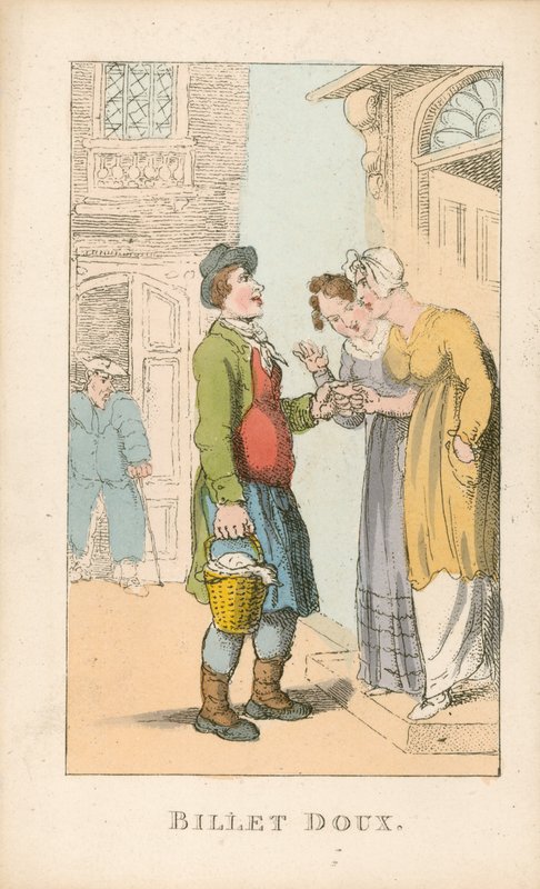Měkký lístek od Thomas Rowlandson