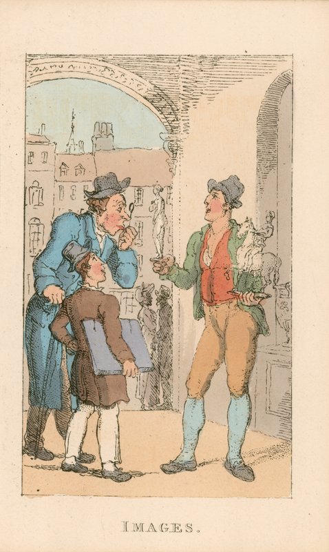 snímky od Thomas Rowlandson