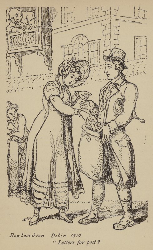 Dopisy na poštu? od Thomas Rowlandson