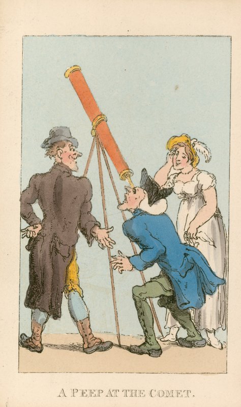 Podívejte se na kometu od Thomas Rowlandson