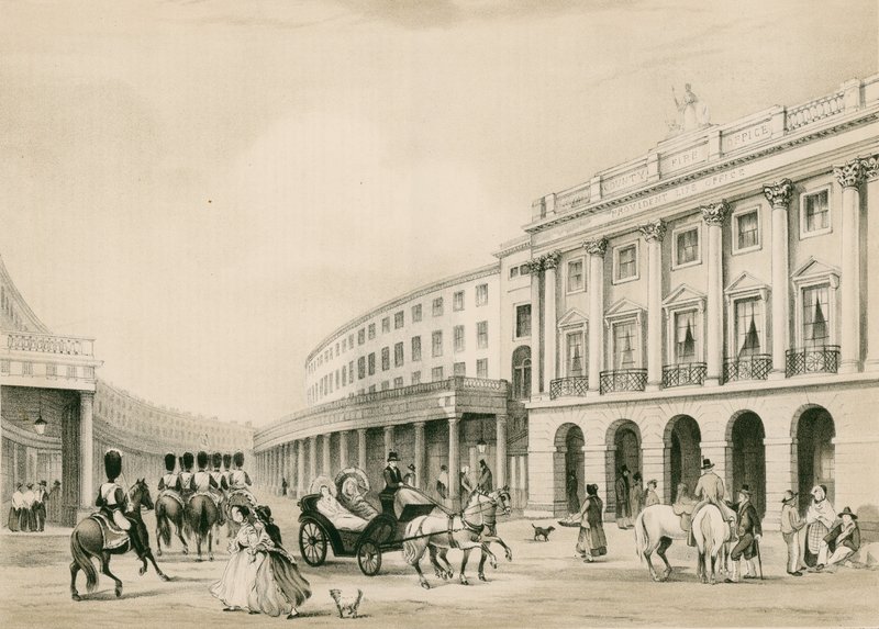 Kvadrant, Regent Street, Londýn od Thomas Shotter Boys