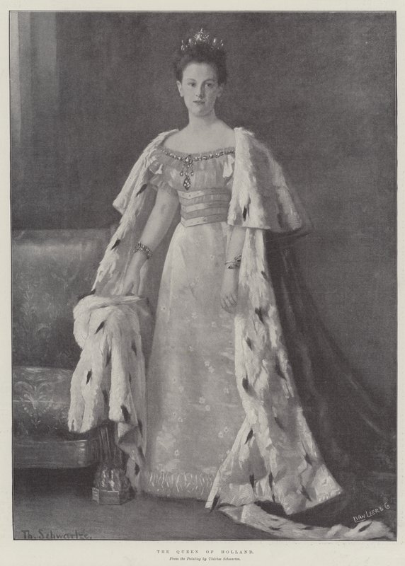 Královna Holandska od Thérèse Schwartze