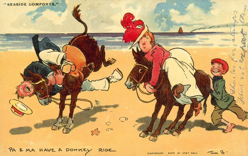 Přímořské pohodlí (chromolitho) od Tom Browne