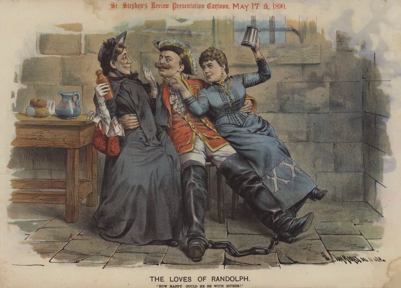 The Loves of Randolph (barevné lito) od Tom Merry