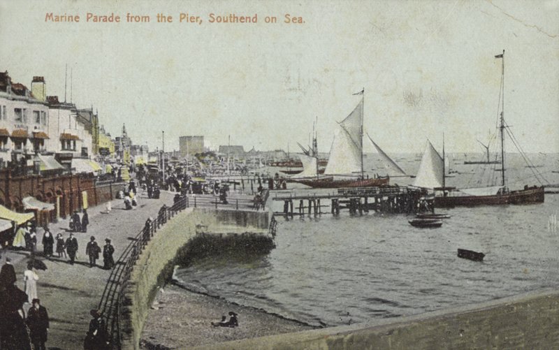 Marine Parade, Southend On Sea (barevné foto) od Unbekannt
