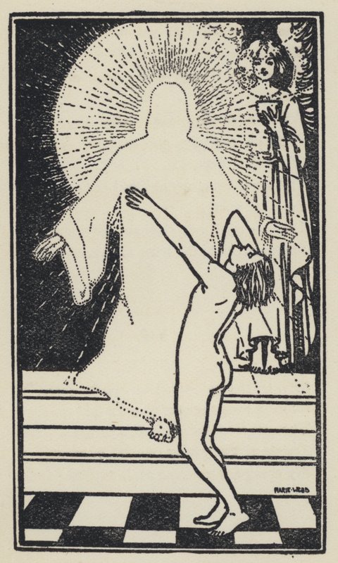 Ilustrace ke hře The Dream Of Gerontius od kardinála Newmana od Unbekannt Unbekannt
