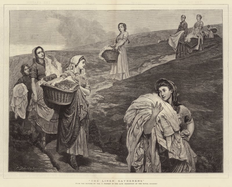 Sběrači prádla od Valentine Cameron Prinsep