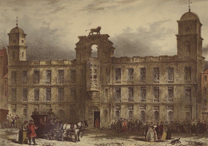 Northumberland House, Strand (chromolitho) od Waldo Sargeant