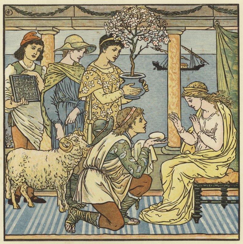 Čtyři dárky od Walter Crane