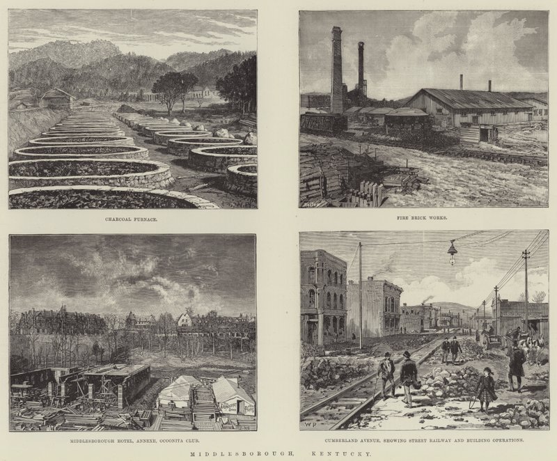 Middlesborough, Kentucky od Walter Paget