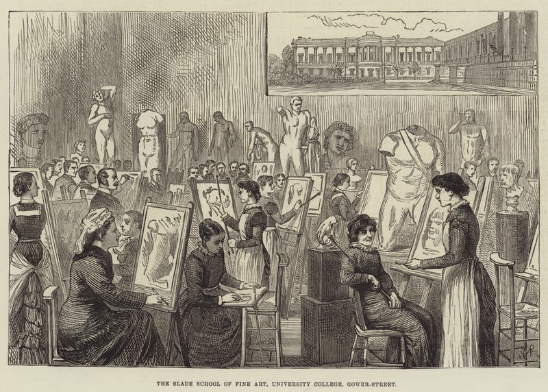 The Slade School of Fine Art, University College, Gower-Street od Walter Paget