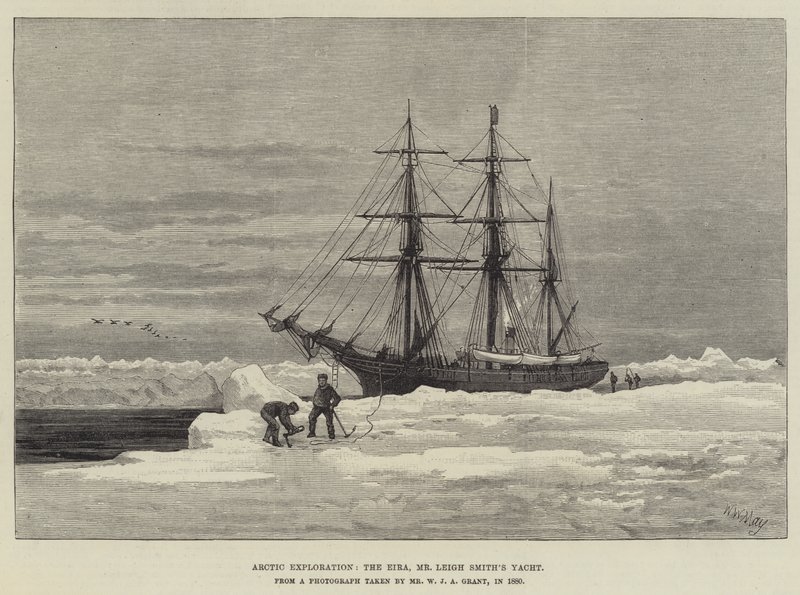 Arctic Exploration, Eira, jachta pana Leigha Smithe od Walter William May