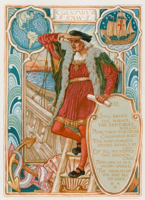 Kolumbova pila od Walter Crane