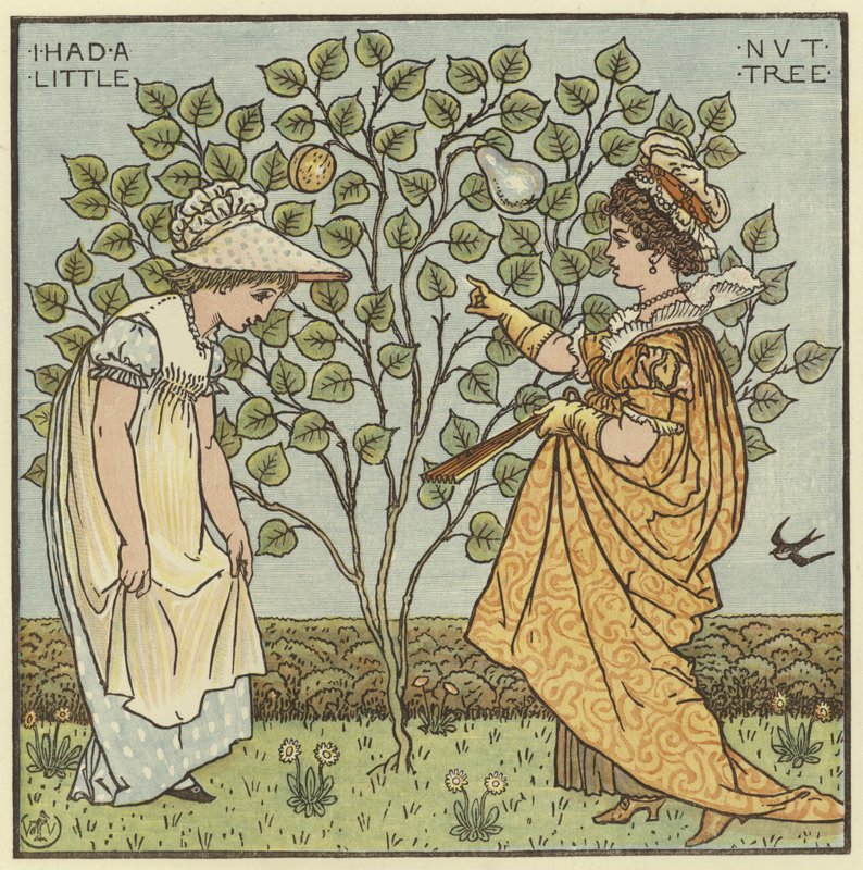 Měl jsem malý ořechový strom od Walter Crane
