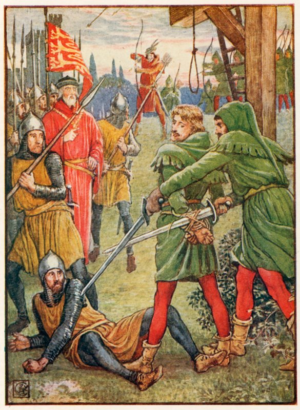Záchrana Willa Stutleyho od Walter Crane