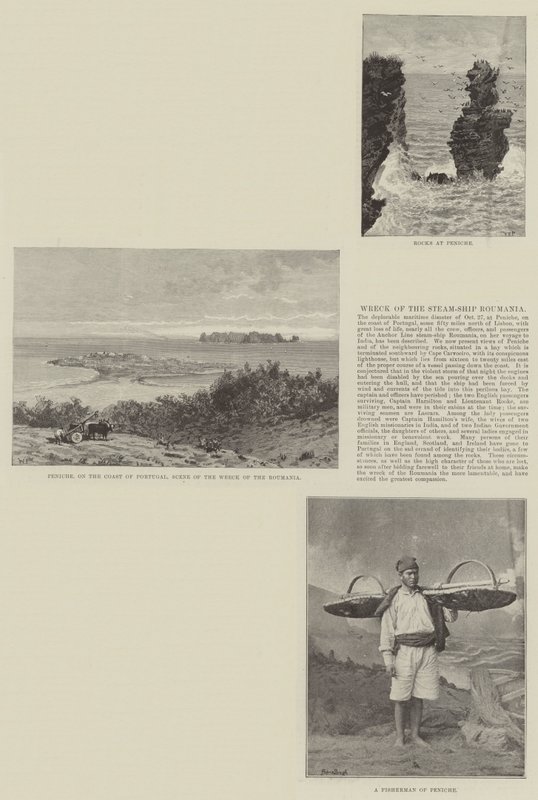 Peniche v Portugalsku od Walter Paget