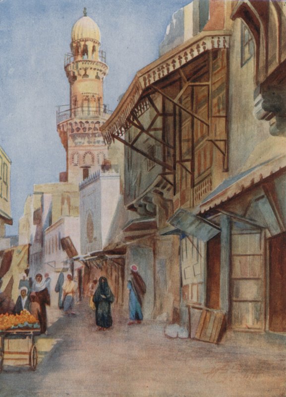 Mešita sultána Bibarse, Káhira od Walter Spencer Stanhope Tyrwhitt
