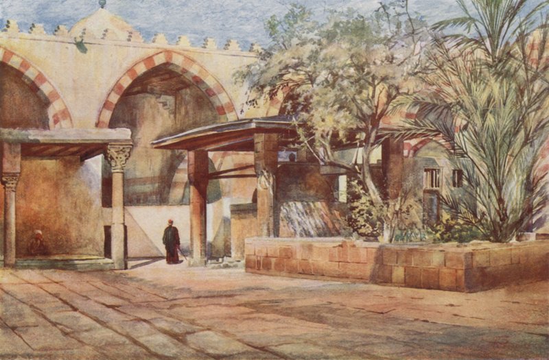 The Washing-Place, mešita Ibrahima Agha od Walter Spencer Stanhope Tyrwhitt
