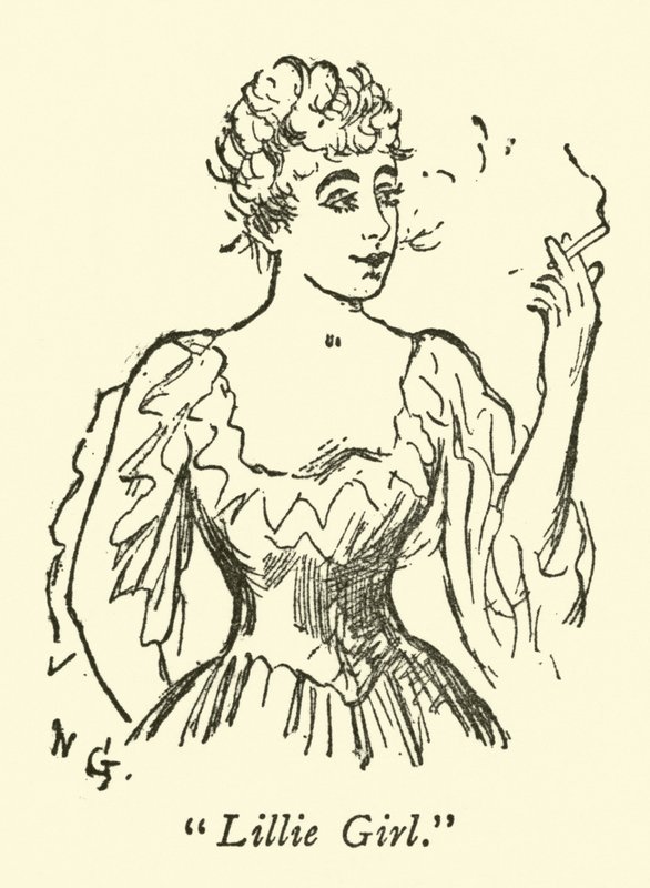 Dívka Lillie od Weedon Grossmith