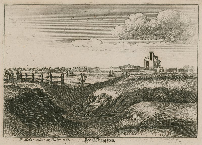 U Islingtonu, New River Head od Wenceslaus Hollar