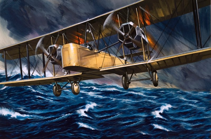 Vimys nad vlnami od Wilf (20th century) Hardy