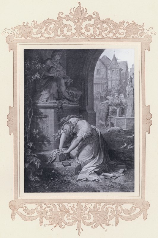 Gretchen, Mater Dolorosa (členové) od Wilhelm von (after) Kaulbach