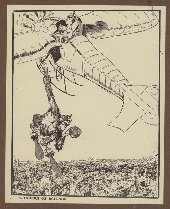 Divy vědy (litho) od Will Dyson