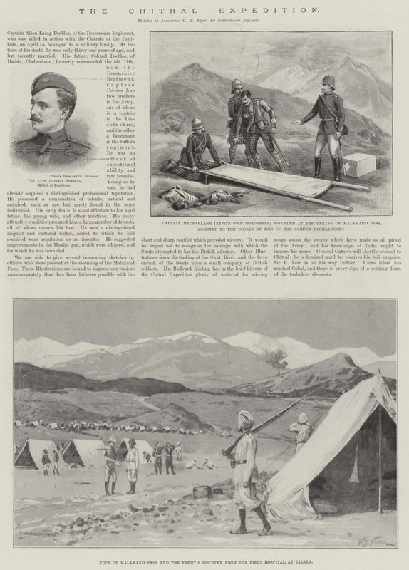 Chitralská expedice od William Barnes Wollen